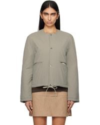 Paloma Wool - Khaki Ebner Reversible Down Jacket - Lyst