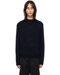 Fred Perry - Navy Laurel Wreath Sweater - Lyst
