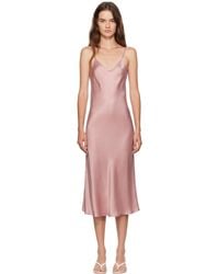 SILK LAUNDRY - 90S Slip Midi Dress - Lyst