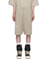 Rick Owens - Off- Champion Edition Beveled Pods Shorts - Lyst