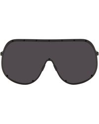 Rick Owens - Temple Shield Sunglasses - Lyst