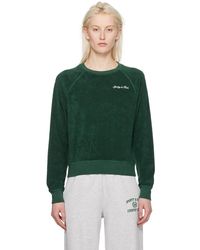 Sporty & Rich - Green Syracuse Sweatshirt - Lyst