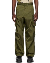 Prada - Zip Pocket Cargo Pants - Lyst