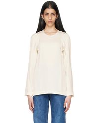 Totême - Toteme Off-white Viscose Shirt - Lyst