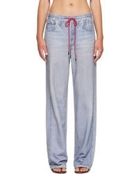 Rag & Bone - Miramar Drawstring Wide-Leg Trousers - Lyst