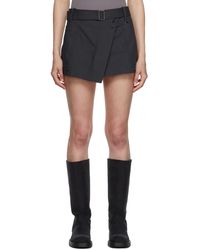 Low Classic - Black Pocket Miniskirt - Lyst