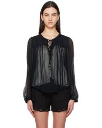 Isabel Marant - ブラック Advika ブラウス - Lyst