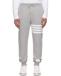 Thom Browne - Classic Loopback 4-Bar Sweatpants - Lyst