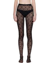 Marine Serre - Recycled Mesh Flock Tights - Lyst