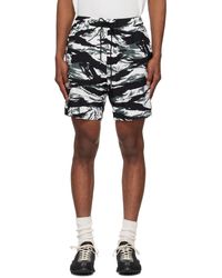 TAKAHIROMIYASHITA TheSoloist. - Tiger Camouflage Shorts - Lyst