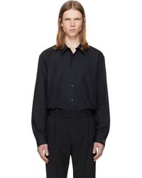 Balmain - Paris' Cotton Poplin Shirt - Lyst