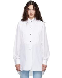 Maison Margiela - Tuxedo Cotton Shirt - Lyst