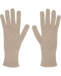 Baserange - Ribbed Gloves - Lyst