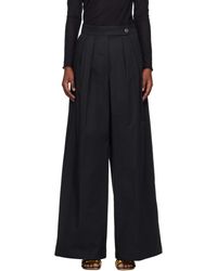 Dries Van Noten - Wide Pleated Trousers - Lyst