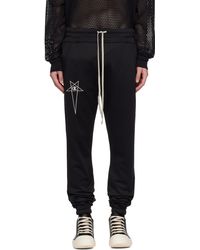Rick Owens - ブラック Championエディション Joggers スウェットパンツ - Lyst