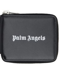 Palm Angels - Classic Logo Zip Around Wallet - Lyst
