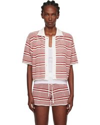 Holzweiler - Kelp Striped Shirt - Lyst