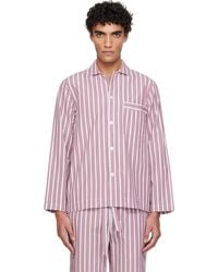 Tekla - Poplin Long-Sleeved Pyjama Shirt - Lyst