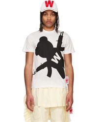 Walter Van Beirendonck - Shadow Teddy T-shirt - Lyst