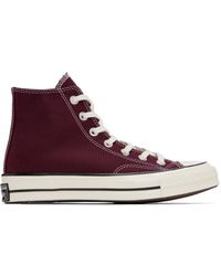 Converse - Burgundy Chuck 70 Vintage Sneakers - Lyst