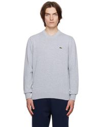 Lacoste - Embroide Patch Sweater - Lyst
