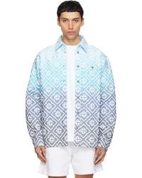 CASABLANCA - Monogram Gradient Jacquard Jacket - Lyst