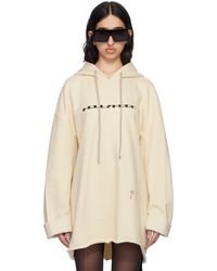 Rick Owens - オフホワイト Hollywood Peter フーディ - Lyst