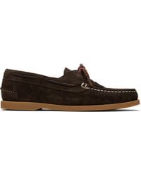 Hereu - Saler Nautic Suede Boat Shoes - Lyst