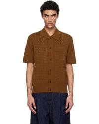 Tiger Of Sweden - Araawen Merino Wool Knit Polo - Lyst
