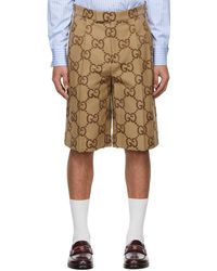 Gucci - Jumbo GG Canvas Shorts - Lyst