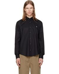 HUGO - Stretch-Cotton Canvas Slim-Fit Shirt - Lyst