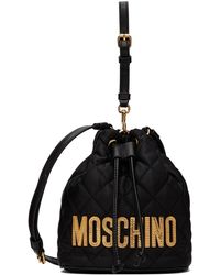 Moschino - Quilted Logo Pouch - Lyst