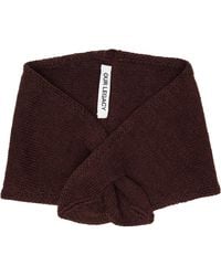 Our Legacy - Burgundy Miniature Scarf - Lyst