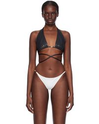 Versace - Greca Bikini Top - Lyst