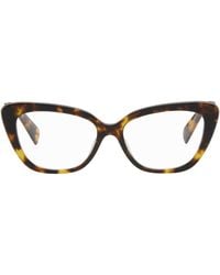 Miu Miu - Cat Eye Acetate Sunglasses - Lyst