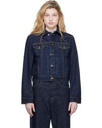 KHAITE - Augustine Denim Jacket - Lyst