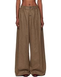 Martine Rose - Extreme Wide Leg Tailored Trousers - Lyst