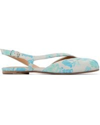 Maison Margiela - Tabi Slingback Ballerina Flats - Lyst