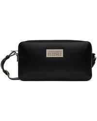 MM6 by Maison Martin Margiela Numeric Embossed Pouch Bag in