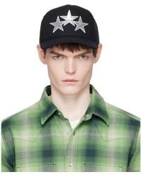 Amiri - Metallic 3 Star Trucker Cap - Lyst