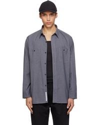 Nanamica - Polyester Wool Field Shirt - Lyst