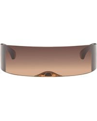 MM6 by Maison Margiela - Ssense Exclusive Shield Sunglasses - Lyst