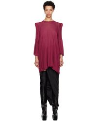 Rick Owens - Pink Tommy Strobe Long Sleeve T-shirt - Lyst