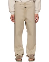 Fear Of God - Beige Relaxed Trousers - Lyst