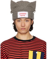 Charles Jeffrey - Ssense Exclusive Chunky Ears Beanie - Lyst