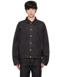 Who Decides War - Thread Plate Denim Jacket - Lyst