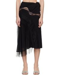 Christopher Esber - Vespertine Lace Midi Skirt - Lyst