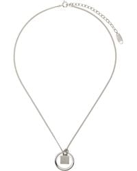 Balenciaga - Saint-Germain Ring Necklace - Lyst
