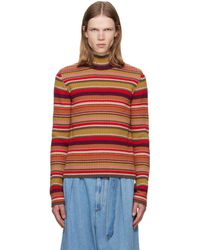 Dries Van Noten - Ribbed Wool Turtleneck - Lyst