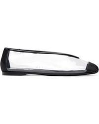 Moschino - Pvc Ballerina Flats - Lyst